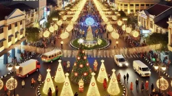 Rangkaian Perayaan Natal 2025, Pemkot Surakarta Mulai Nyalakan Lampion di Pusat Kota